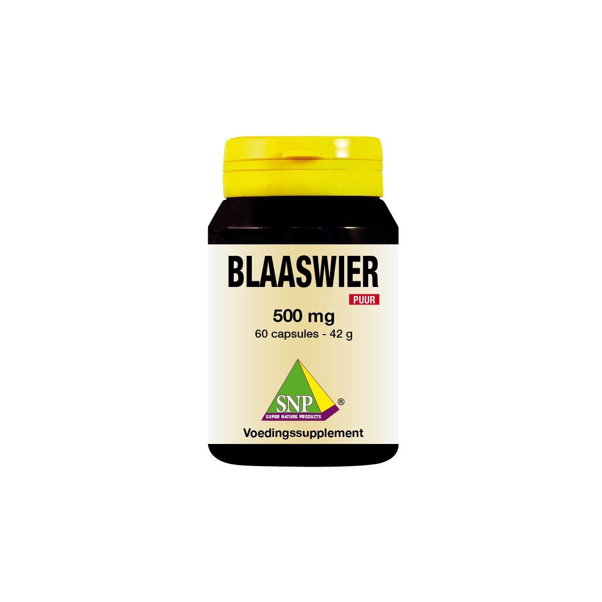 Blaaswier 500 mg