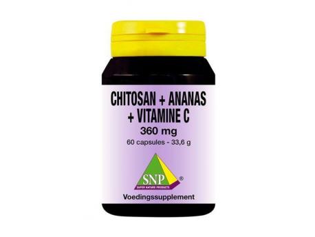 Chitosan ananas vitamine C 360 mg