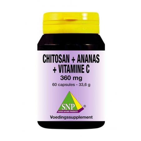 Chitosan ananas vitamine C 360 mg