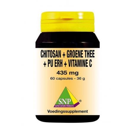 Chitosan groene thee pu erh thee vitamine C 435 mg