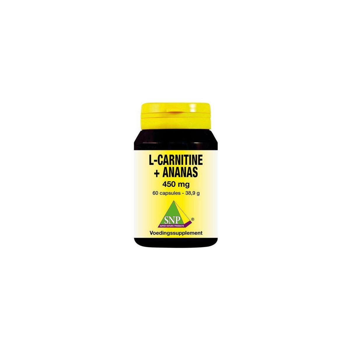 L Carnitine ananas 450 mg