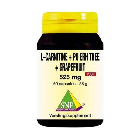 L Carnitine pu erh grapefruit