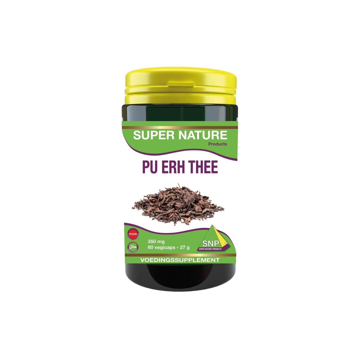 Pu erh thee 350 mg puur