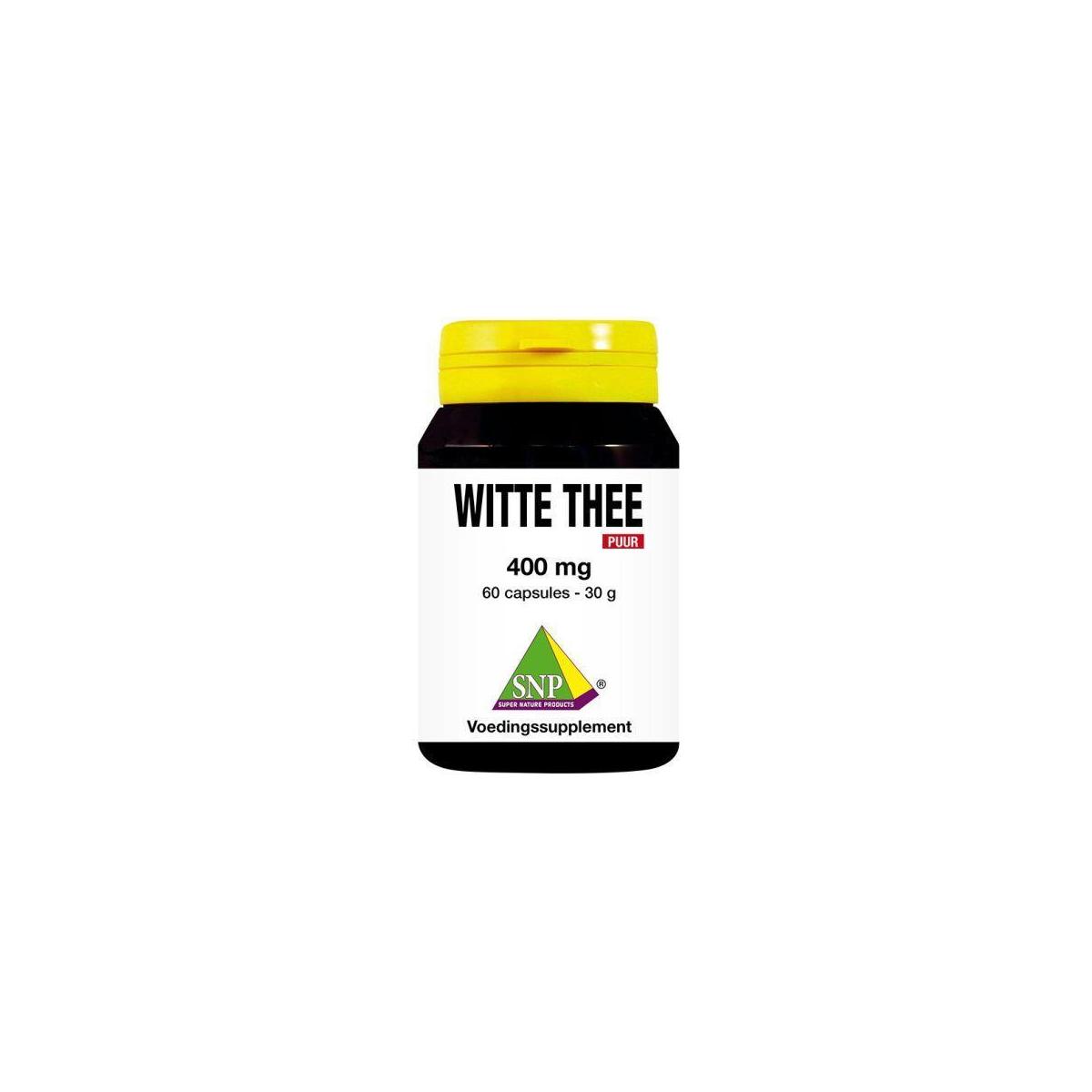 Witte thee 400 mg puur