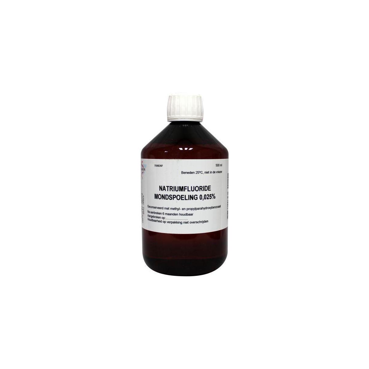 Natriumfluoride mondspoeling 0.025