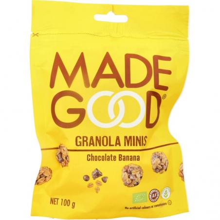 Granola minis chocolate banana