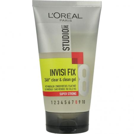 Studio line fX invisible gel super strong