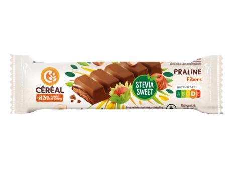 Chocolade reep praline stevia