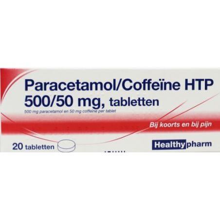 Paracetamol 500mg coffeine