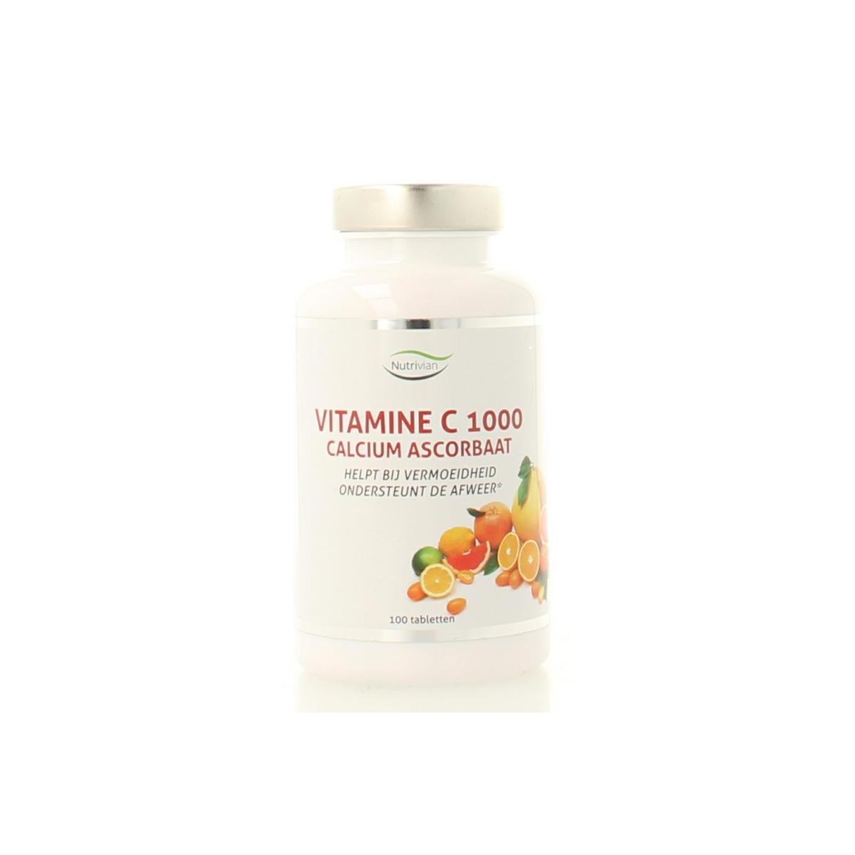 Vitamine C1000 mg calcium ascorbaat