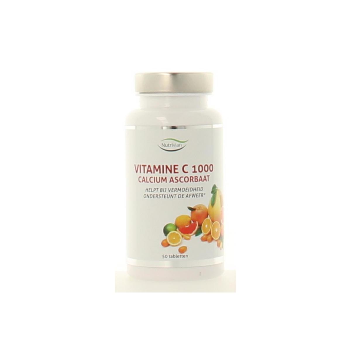 Vitamine C1000 mg calcium ascorbaat