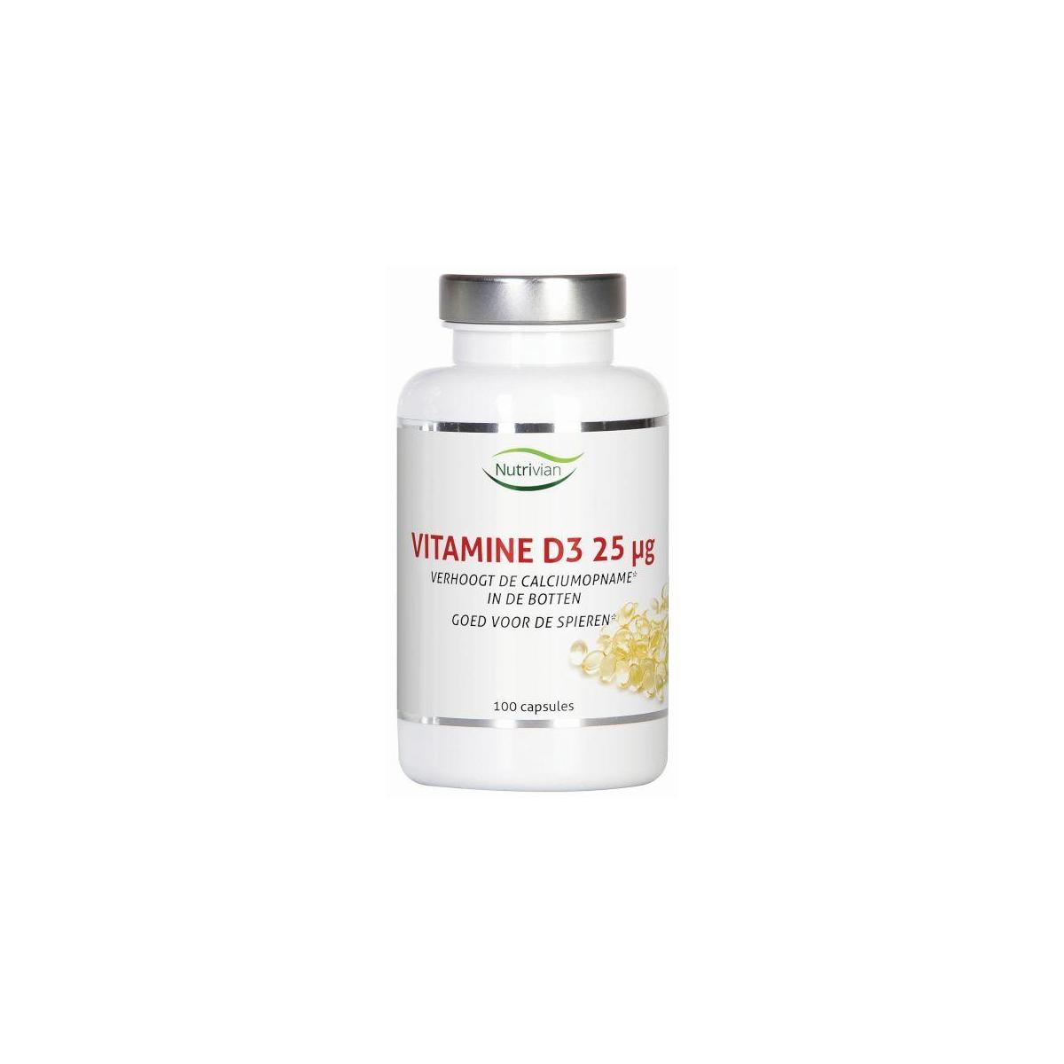 Vitamine D3 25 mcg