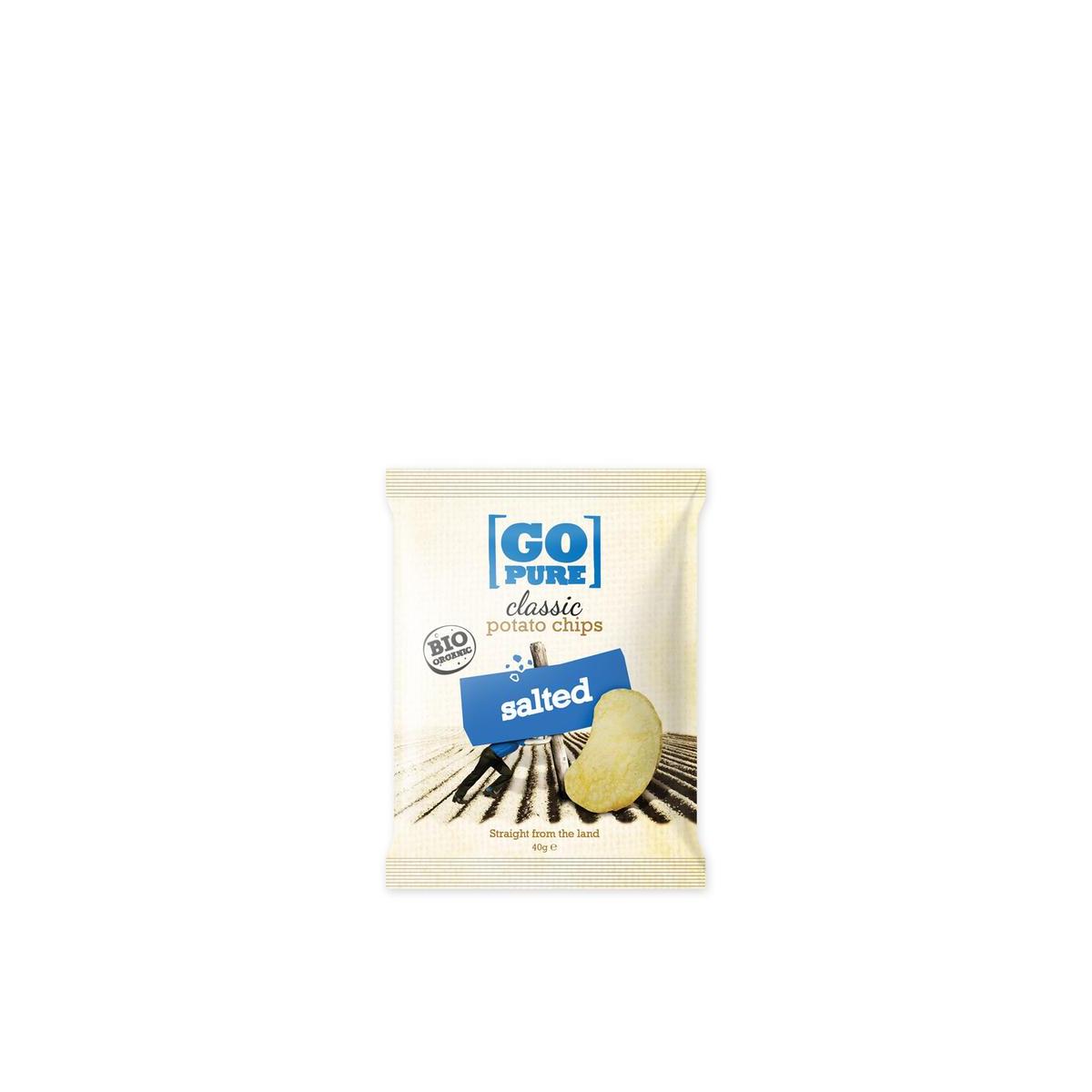 Chips naturel gezouten