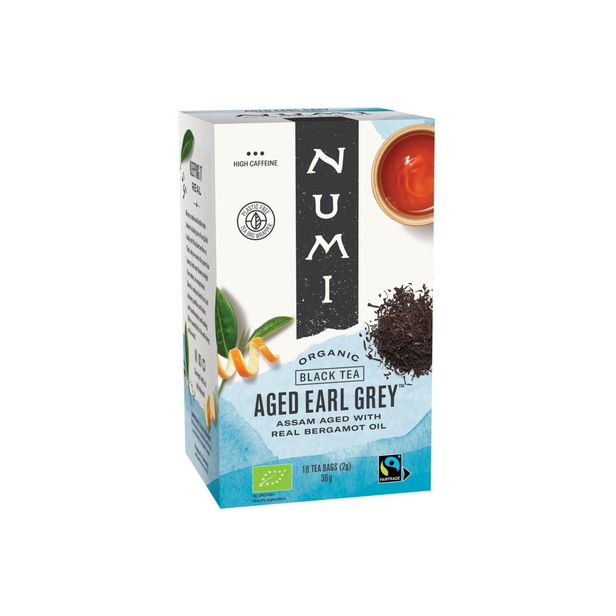 Zwart thee earl grey bergamot assorti