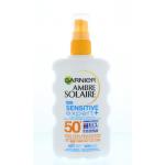 Ambre solaire sensitive SPF50+ spray