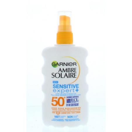 Ambre solaire sensitive SPF50+ spray