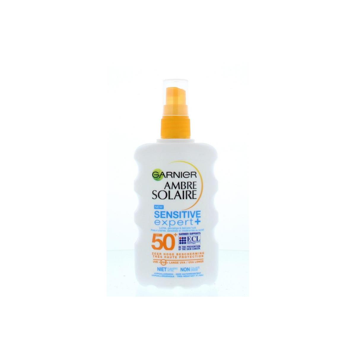 Ambre solaire sensitive SPF50+ spray