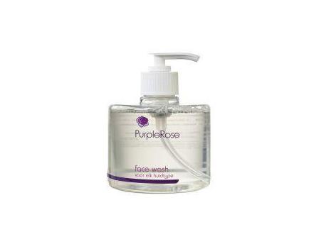 Purple rose face wash