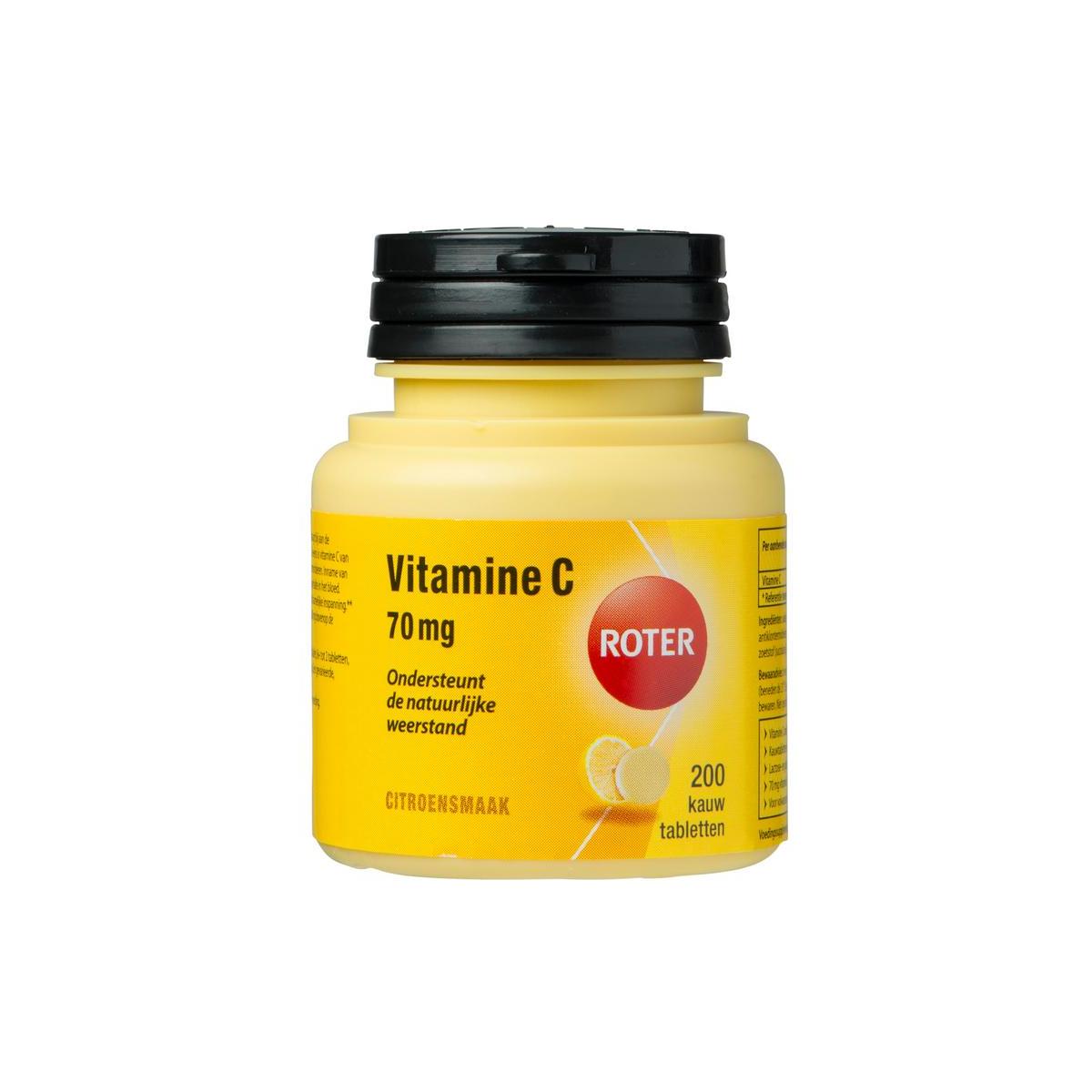 Vitamine C 70mg citroen