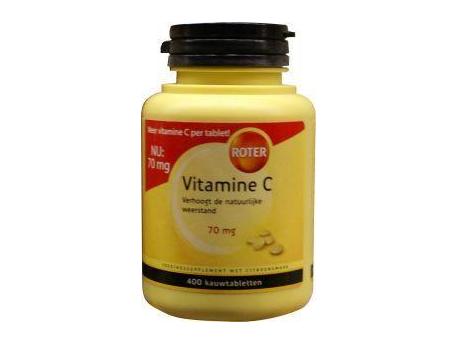 Moet Overjas Elke week Roter Vitamin C 70mg lemon 400tab - Good prices - fast delivery!