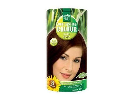 Long lasting colour 4.45 warm brown