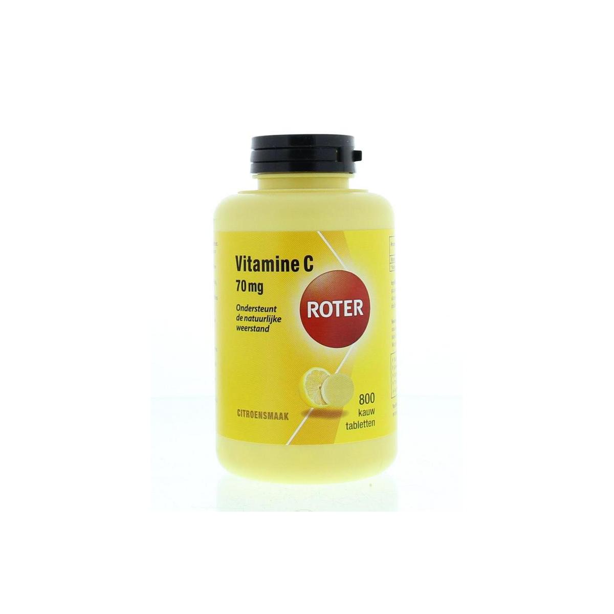 Vitamine C 70mg citroen