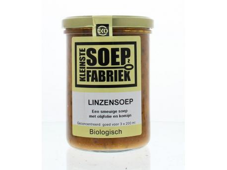 Palestijnse olijfsoep linzen