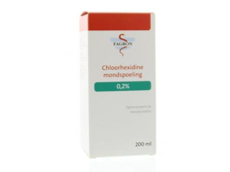 Chloorhexidine mondspoeling 0.2%