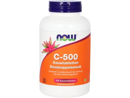 Vitamine C 500mg chew orange