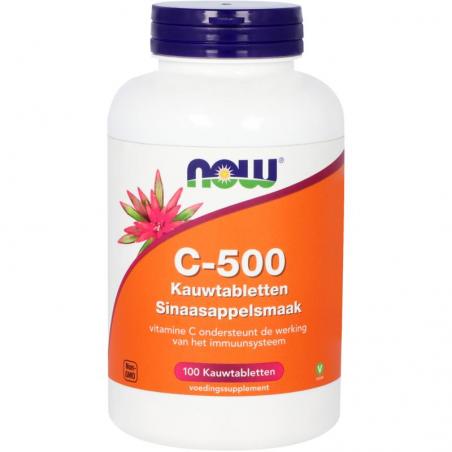 Vitamine C 500mg chew orange