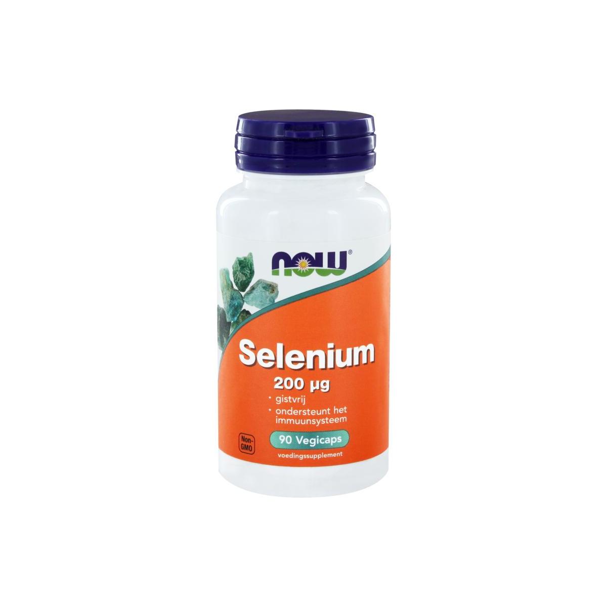 Selenium gistvrij 200mcg