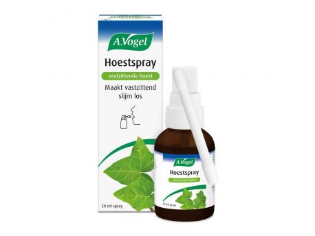 Hoestspray vastzittende hoest