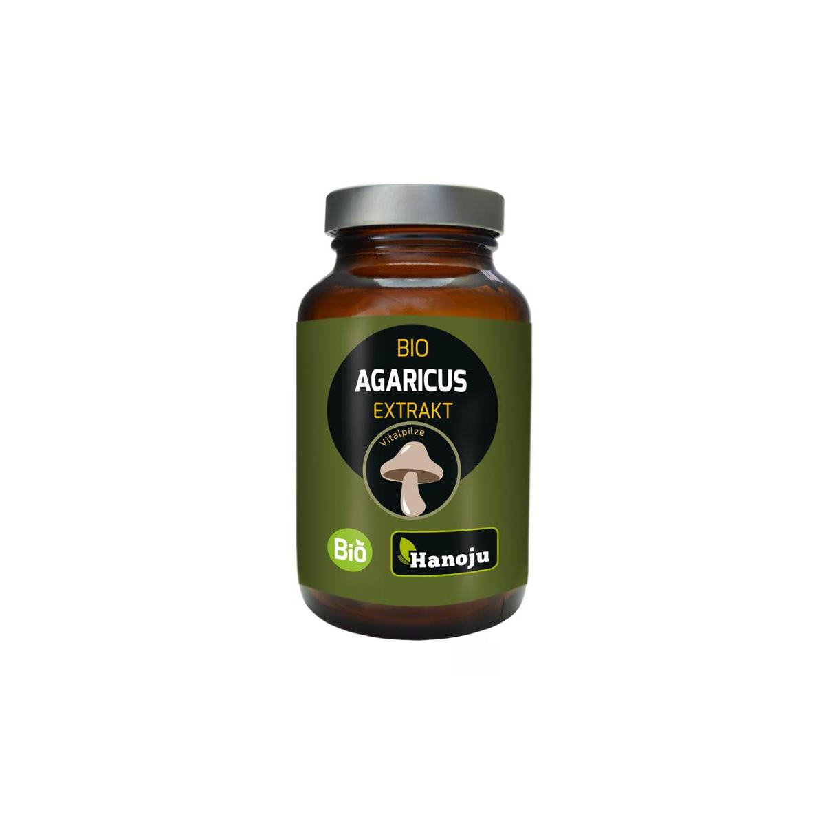 Bio agaricus paddenstoelen extract