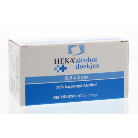 Alcoholdoekjes 6.5 x 3cm