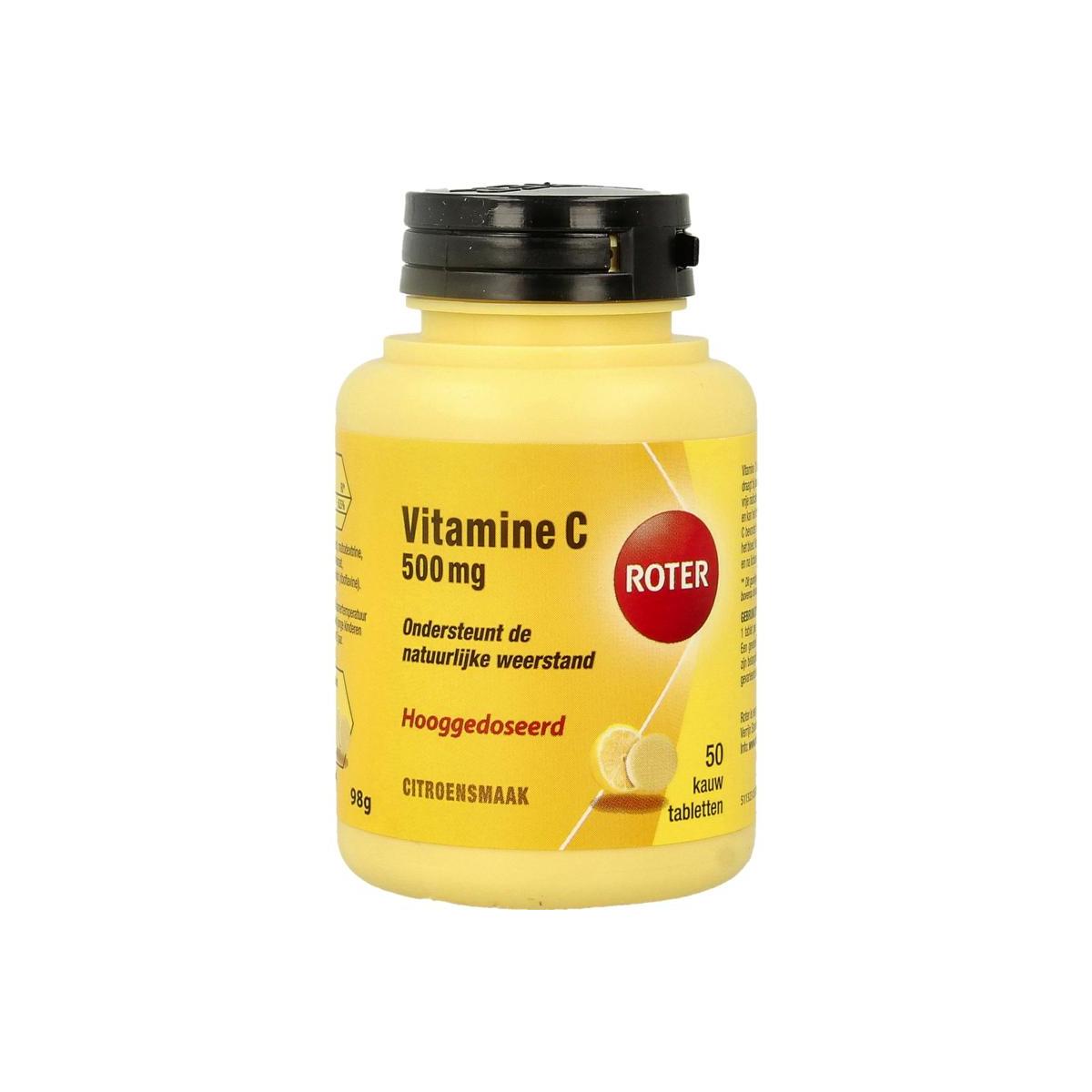 Vitamine C 500mg citroen