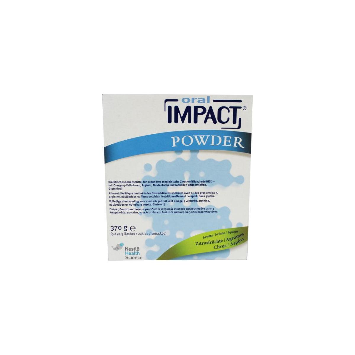 Oral impact citroen sachets