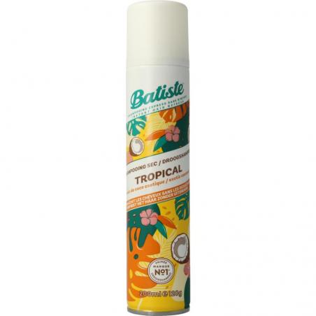 Dry shampoo tropical