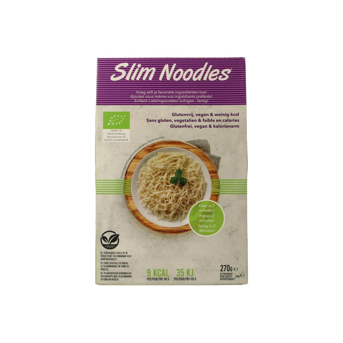 Slim pasta noodles