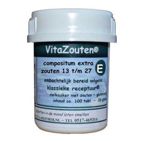 Vitazouten compositum extra 13 t/m 27