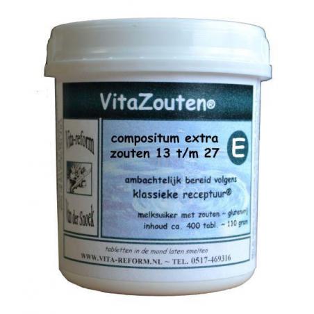 Vitazouten compositum extra 13 t/m 27