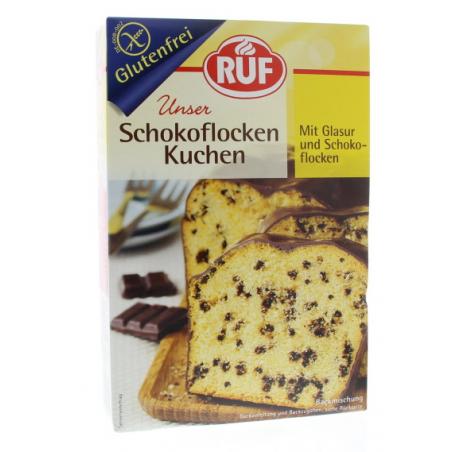 Cakemix met stukjes chocolade