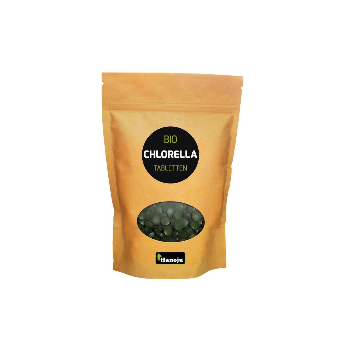 Bio chlorella 400mg papier zak