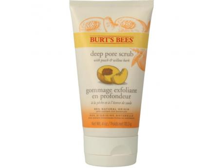 Peach & willowbark deep pore scrub