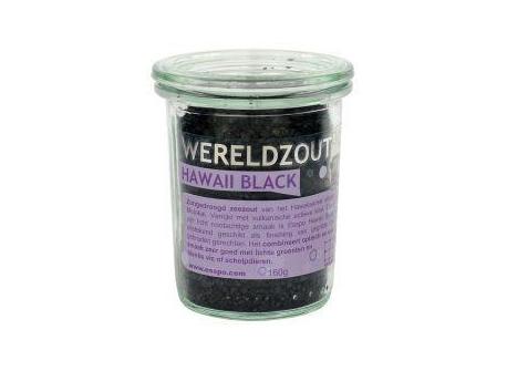 Wereldzout Hawaii Black glas