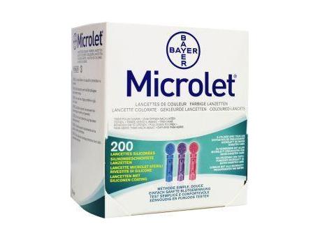 Microlet lancet gekleurd P6571