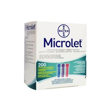 Microlet lancet gekleurd P6571