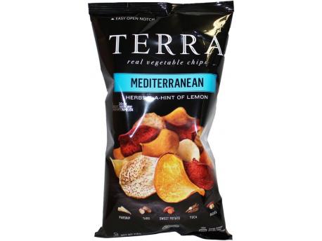 Mediterranean aardappelchips