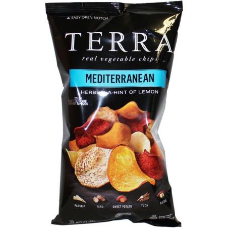 Mediterranean aardappelchips