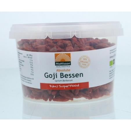 Bessen bio goji gedroogd pot