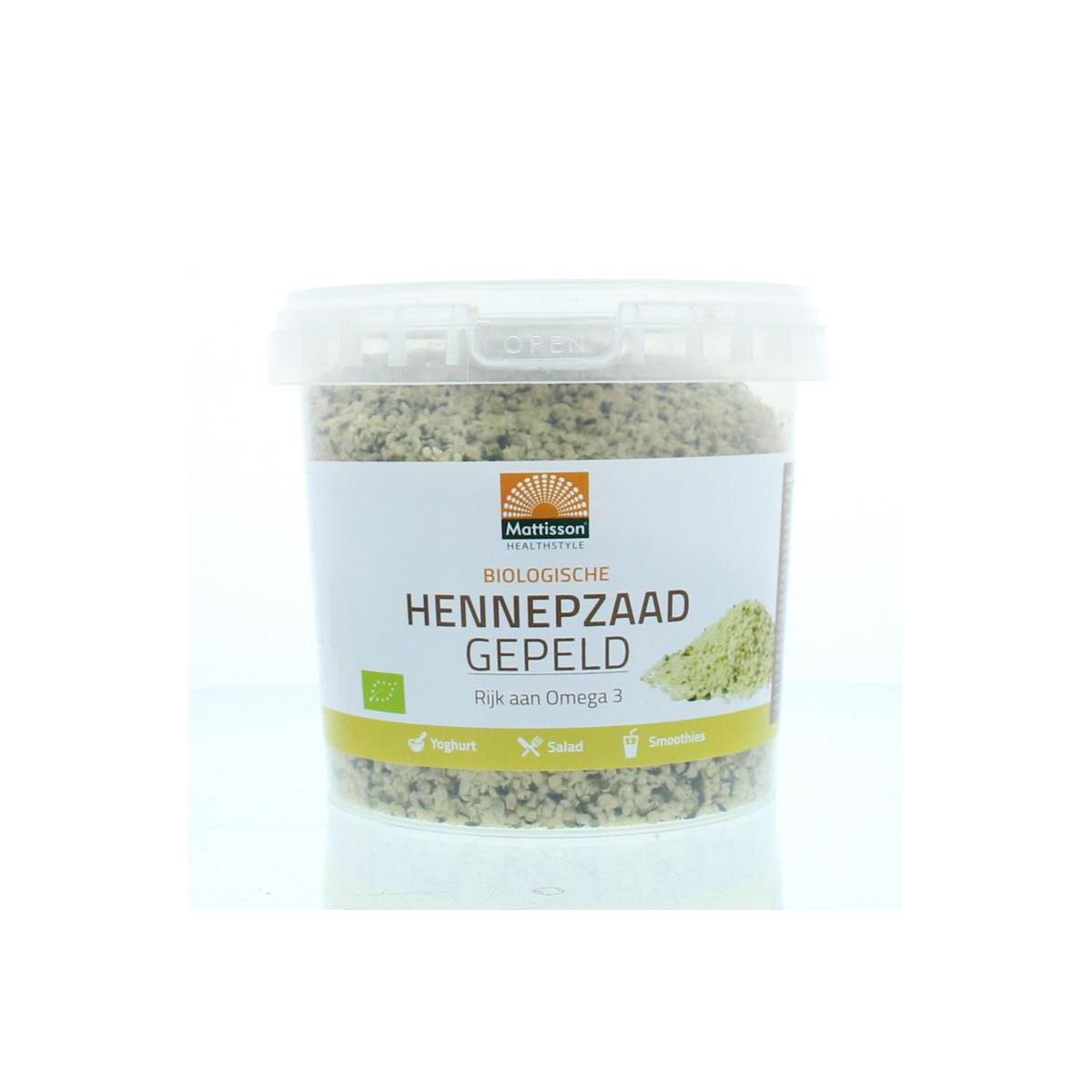 Absolute hemp seeds hulled hennepzaad gepeld